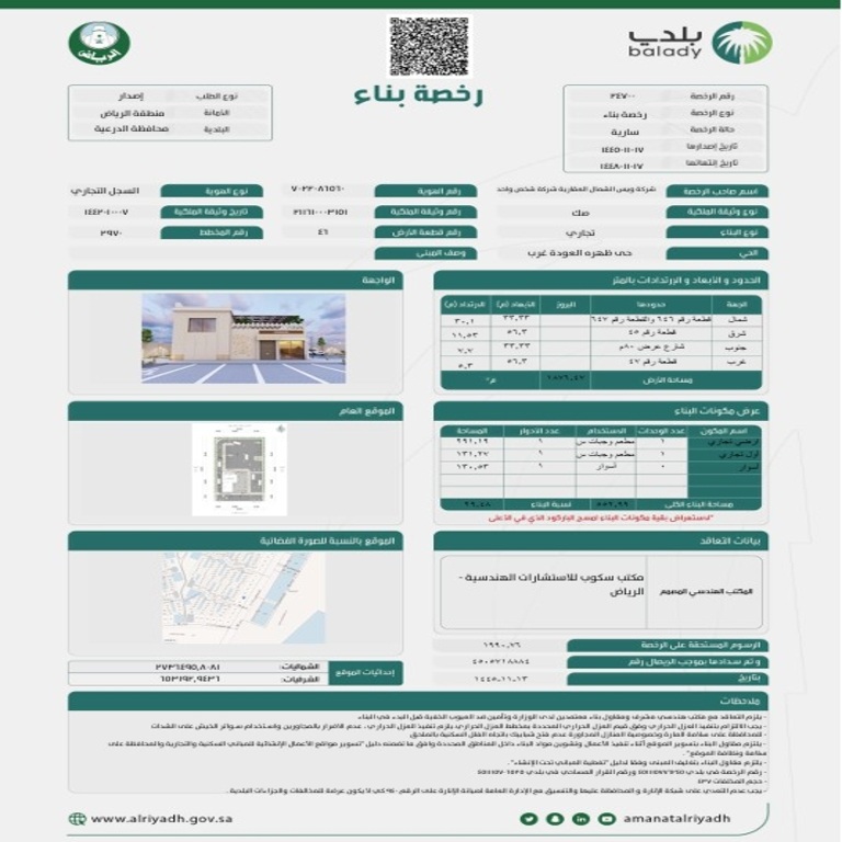 رخصة البناء المعتمدة (1)
